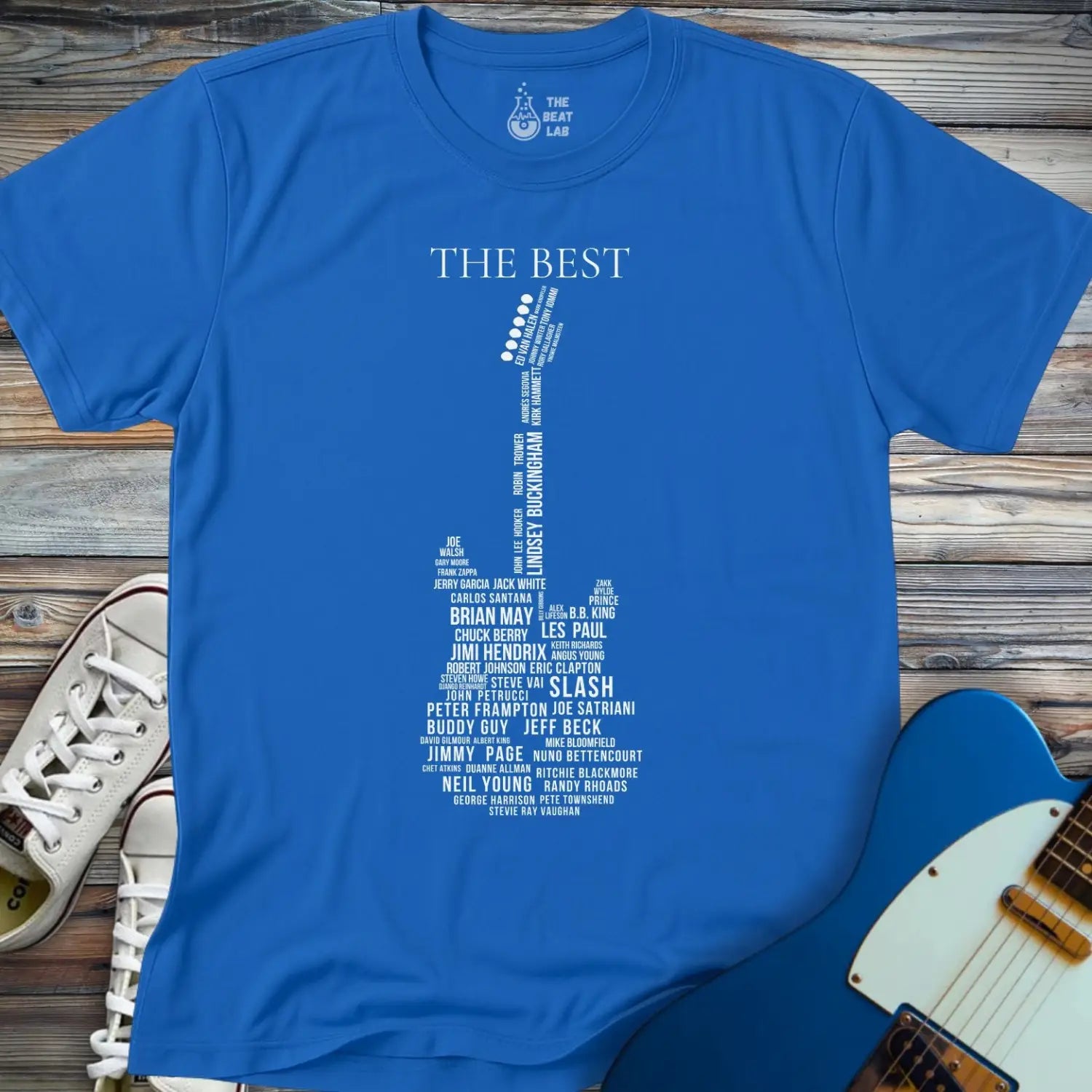 Guitar Legends T-shirt - Royal / S - T-Shirt