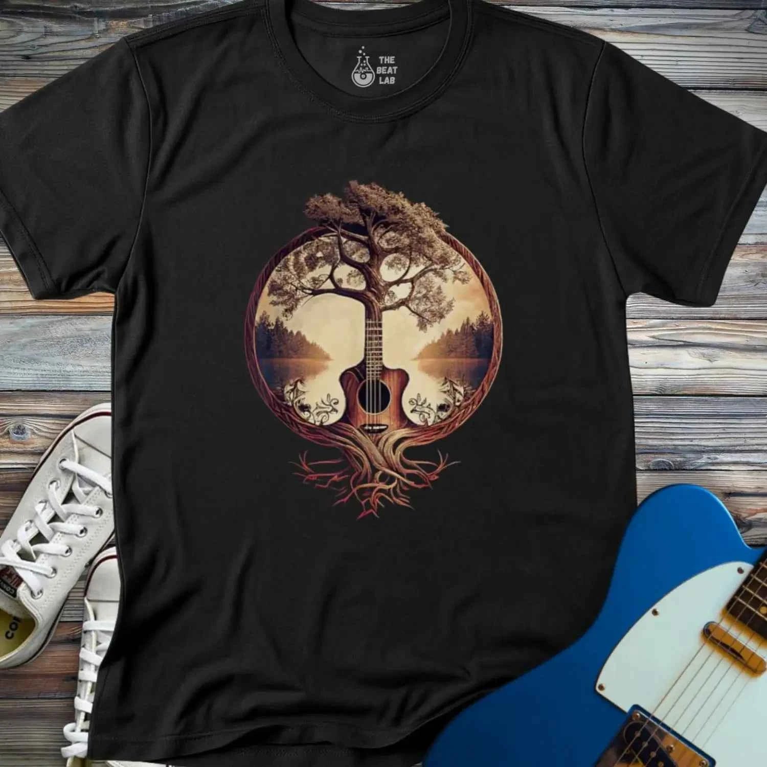 Guitar Tree of Life T-shirt