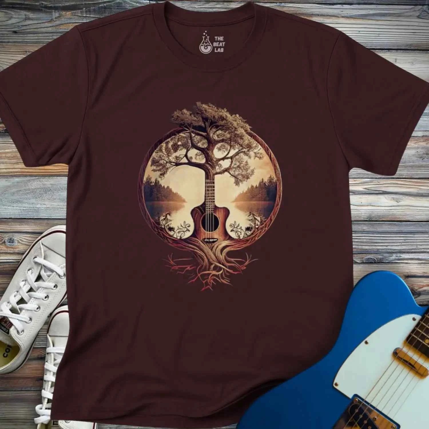 Guitar Tree of Life T-shirt