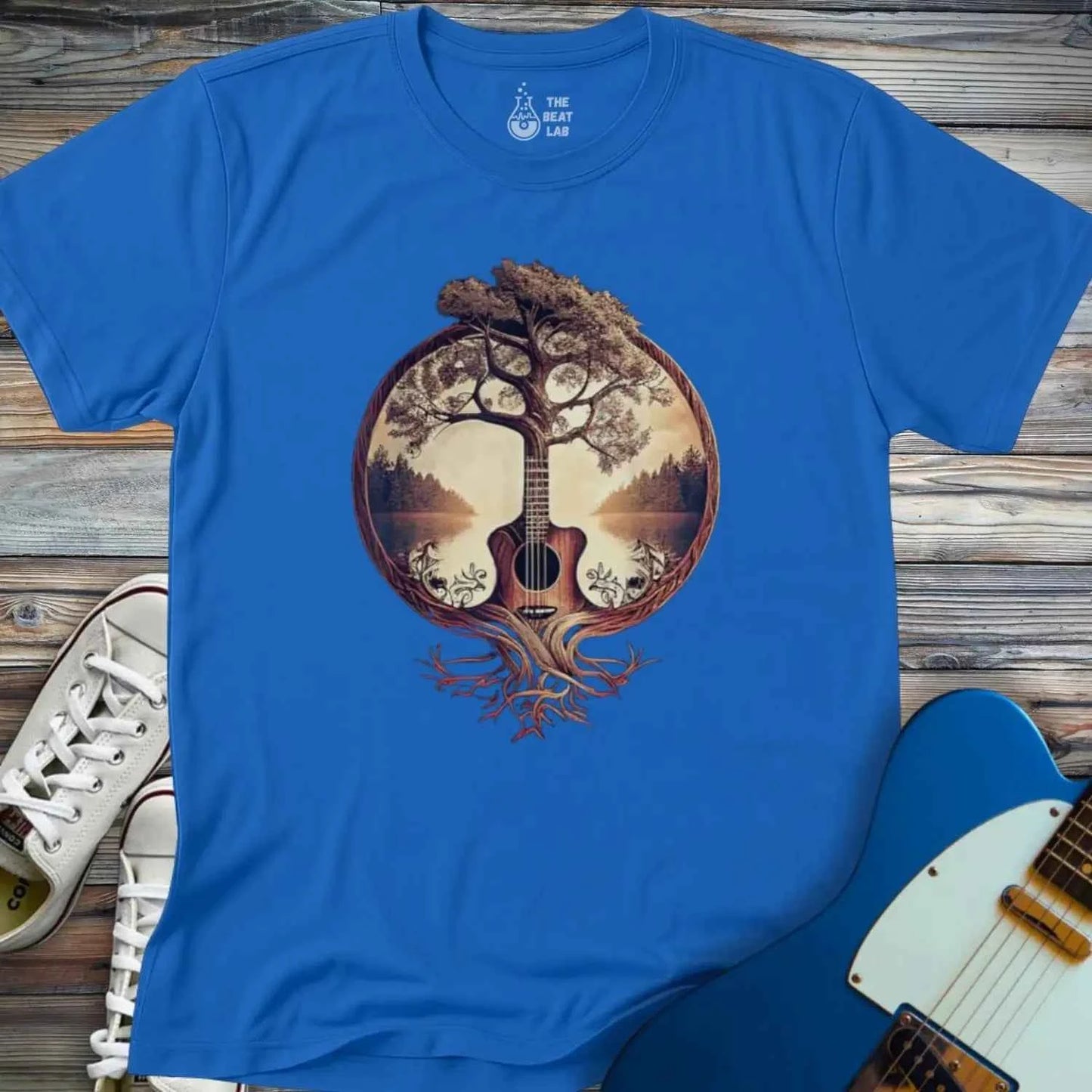 Guitar Tree of Life T-shirt