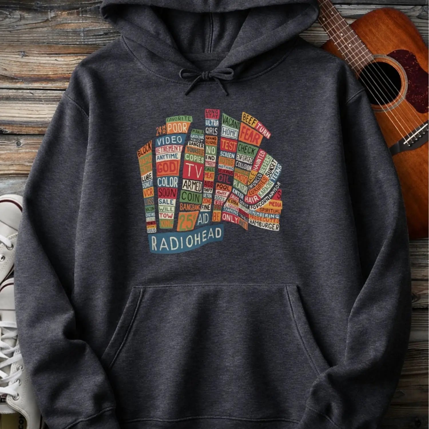 Hail to the Thief Hoodie - Dark Heather / S - Hoodie