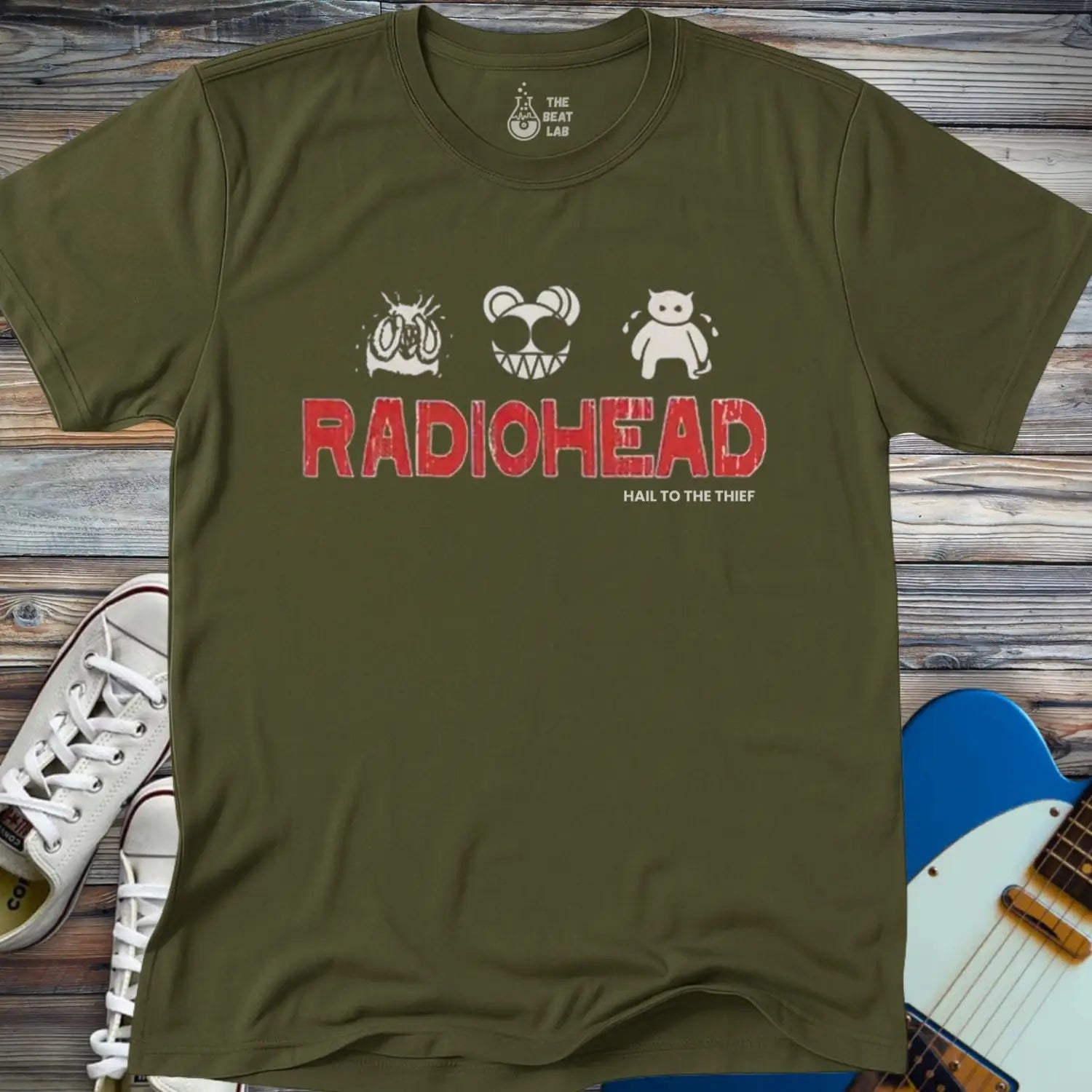 Hail To The Thief (II) T-shirt - Military Green / S - T-Shirt