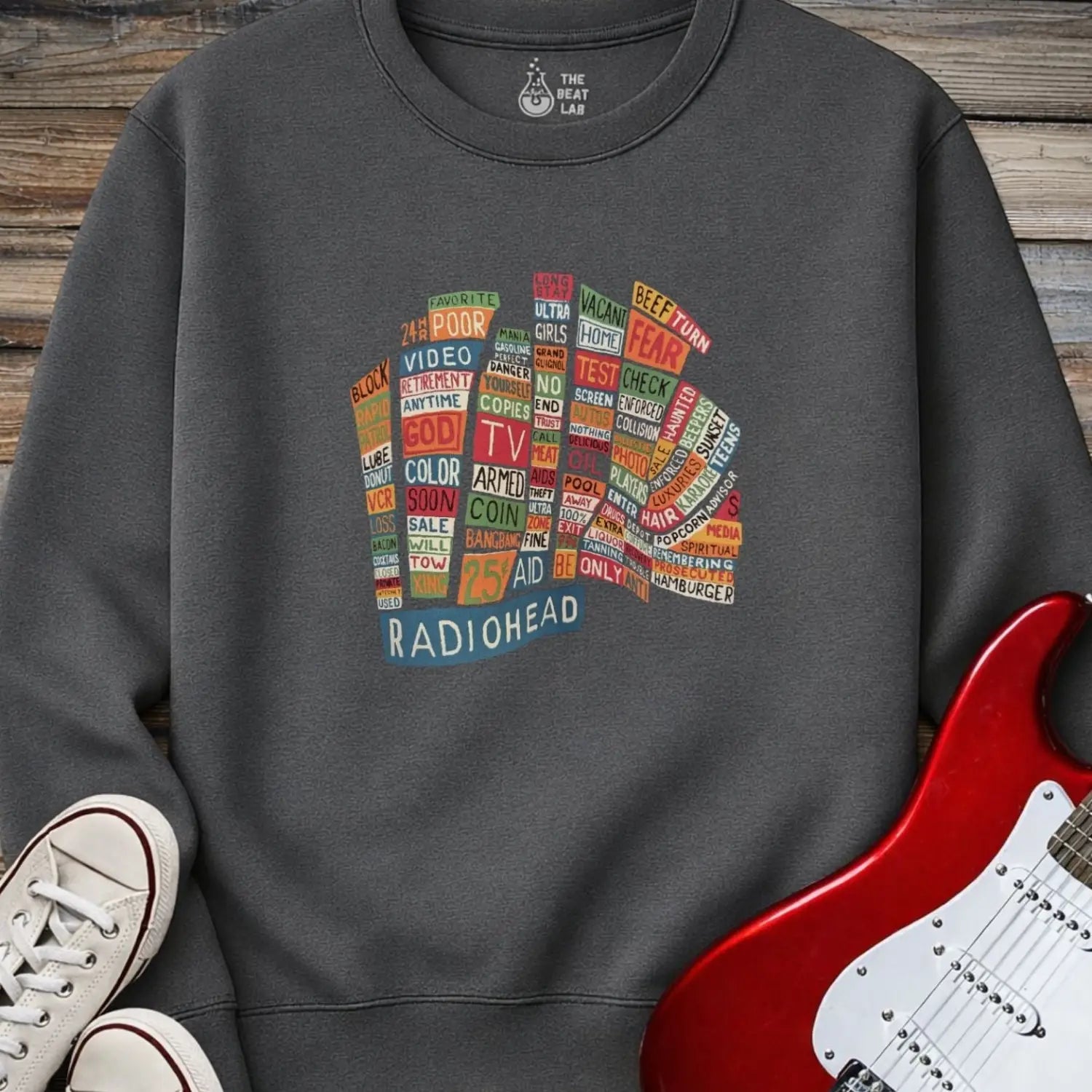 Hail to the thief Sweatshirt - Dark Heather / S - Sweatshirt