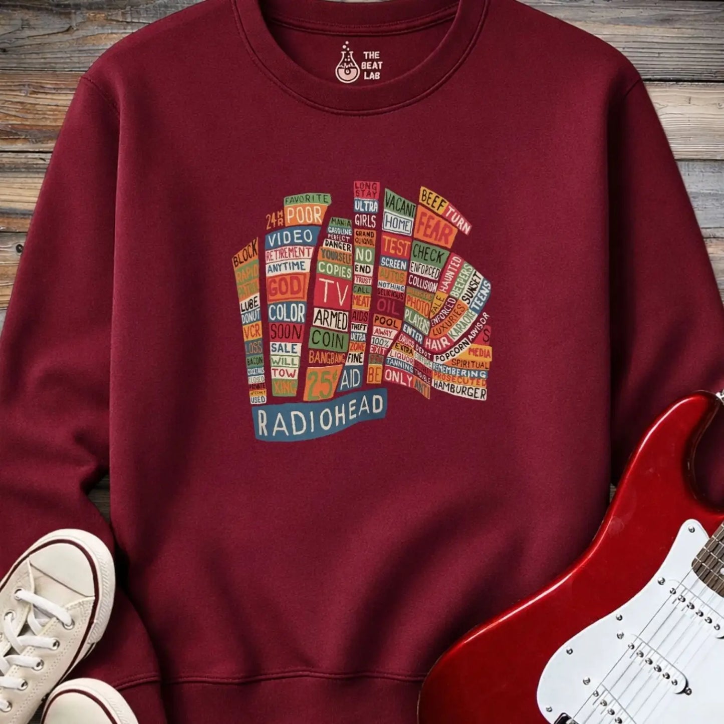 Hail to the thief Sweatshirt - Maroon / S - Sweatshirt