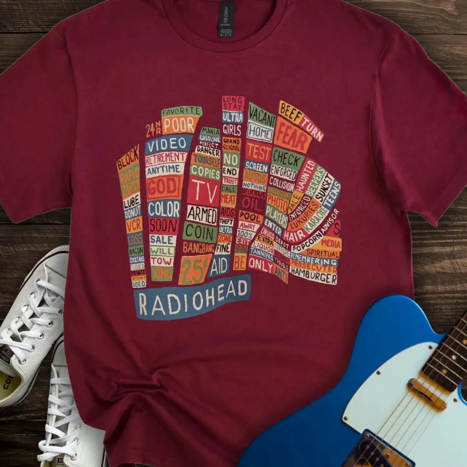 Hail To the Thief T-shirt Maroon