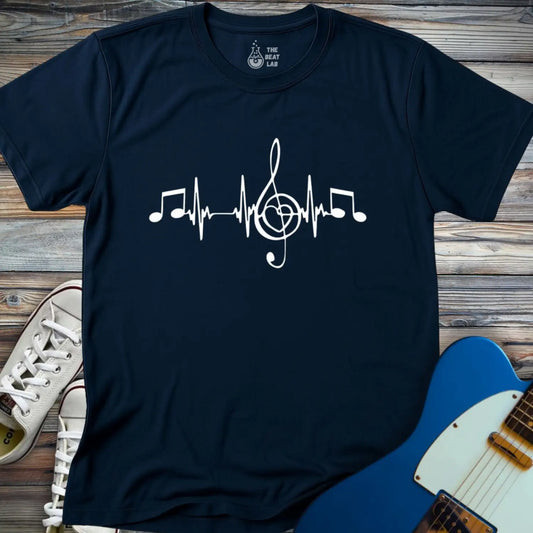 Heartbeat in G T-shirt - T-Shirt