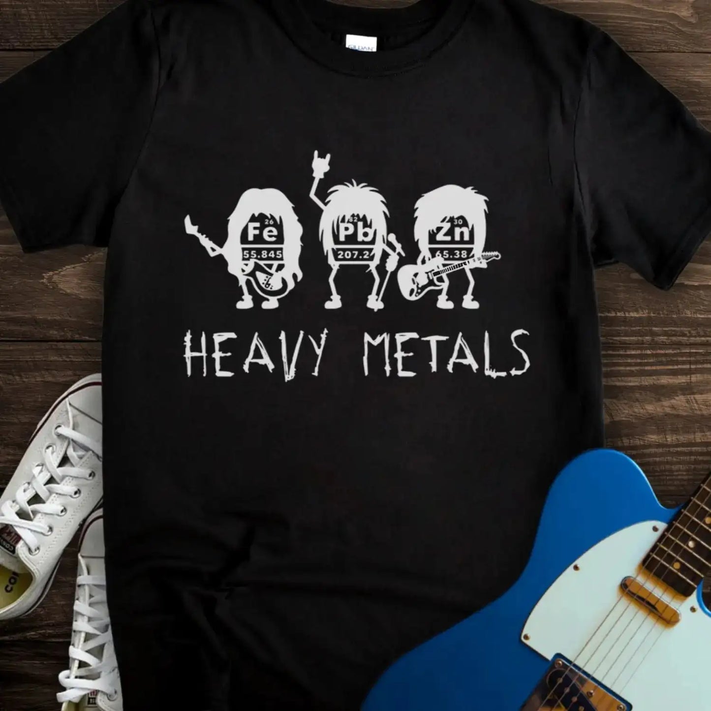 Heavy Metal T-shirt Black