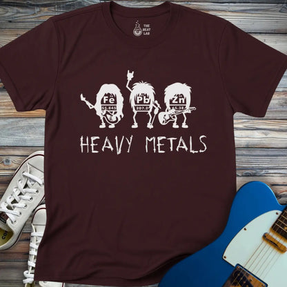 Heavy Metal T-shirt - Dark Chocolate / S - T-Shirt