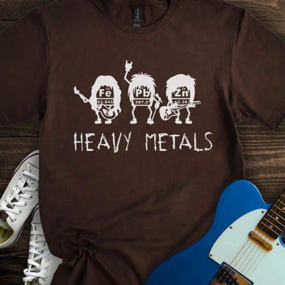 Heavy Metal T-shirt Dark Chocolate