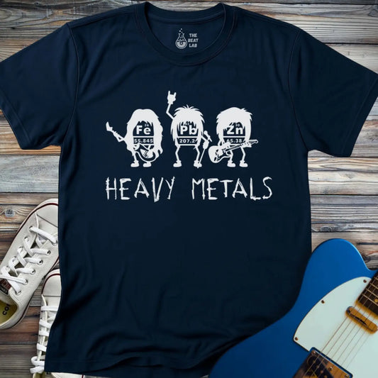 Heavy Metal T-shirt - Navy / S - T-Shirt