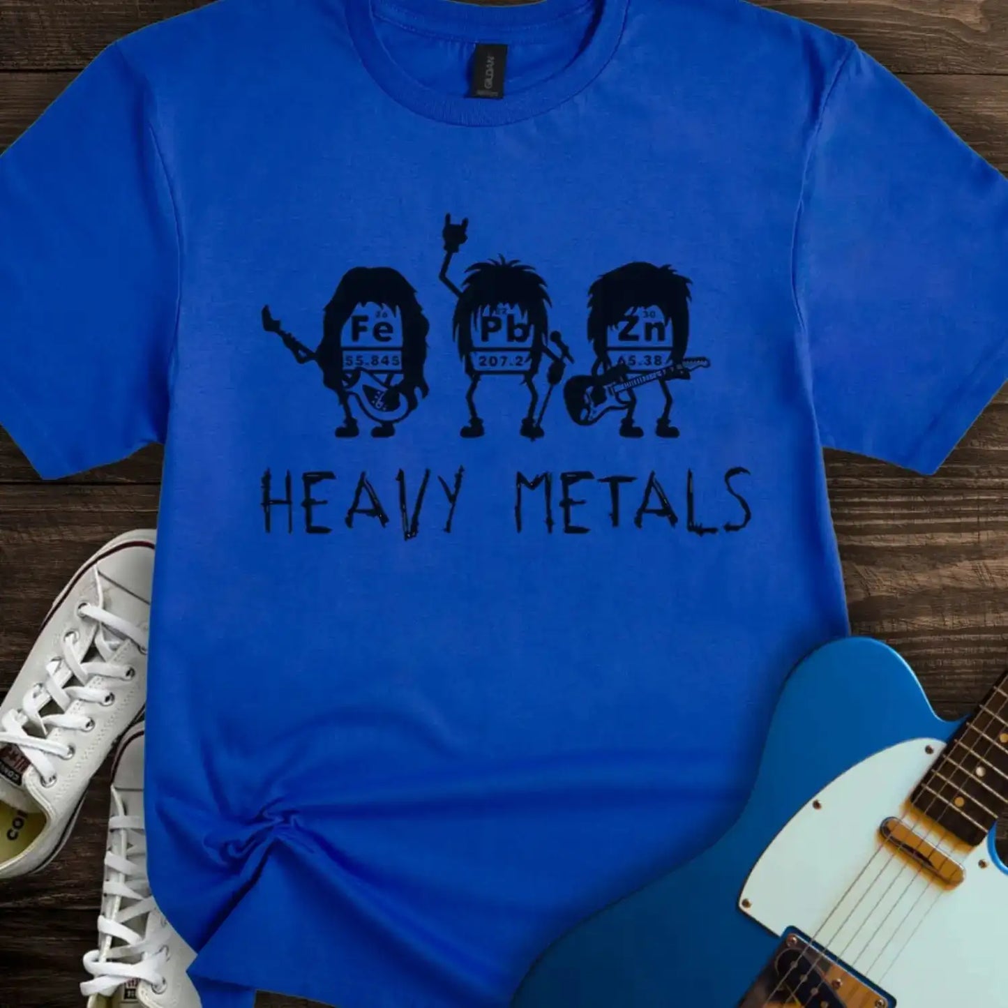 Heavy Metal T-shirt Royal