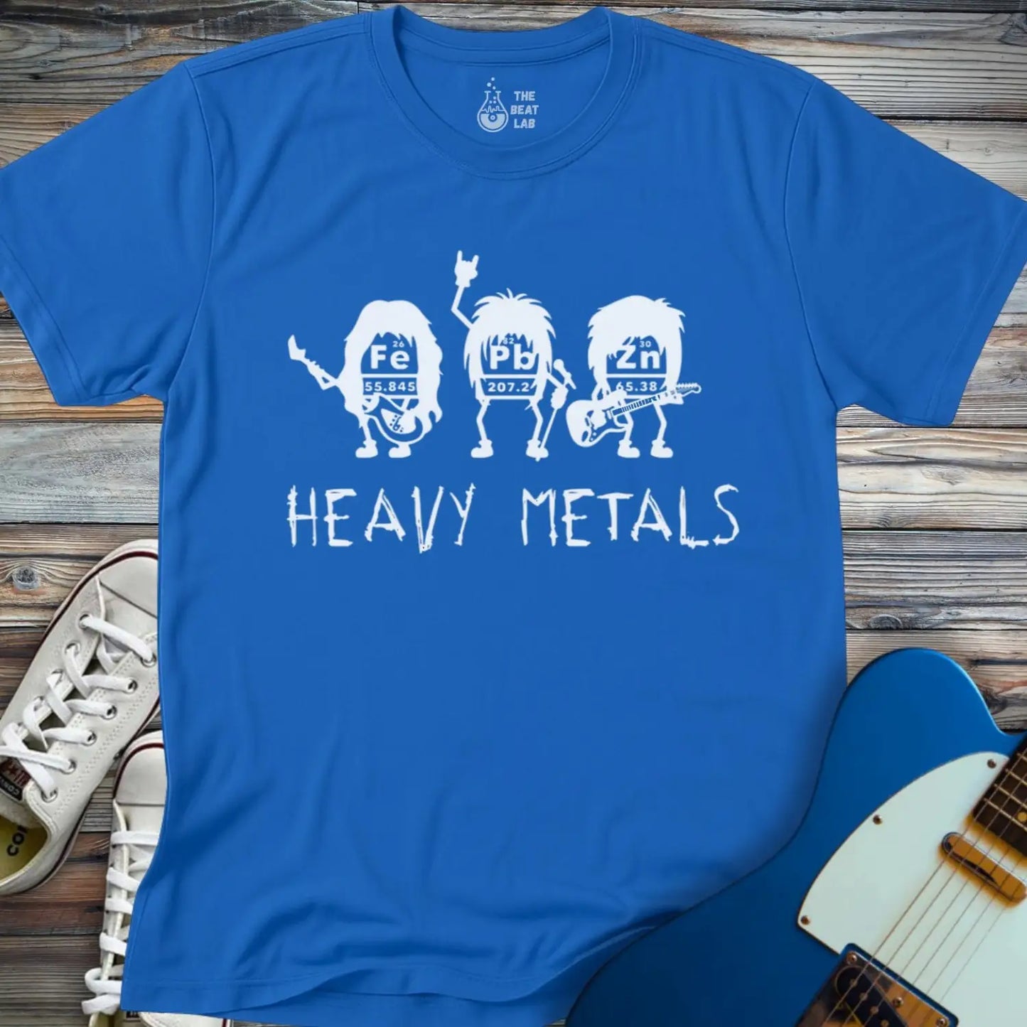 Heavy Metal T-shirt - Royal / S - T-Shirt