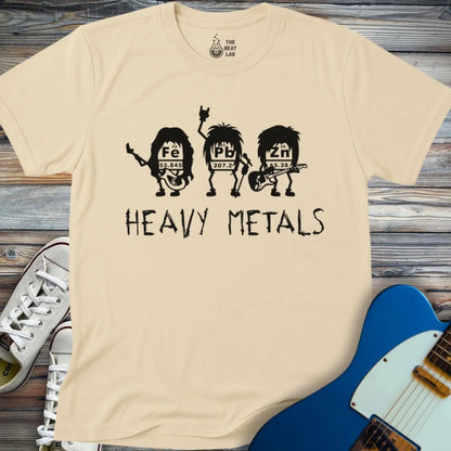 Heavy Metal T-shirt - Sand / S - T-Shirt