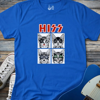 Hiss T-shirt - Royal / S - T-Shirt