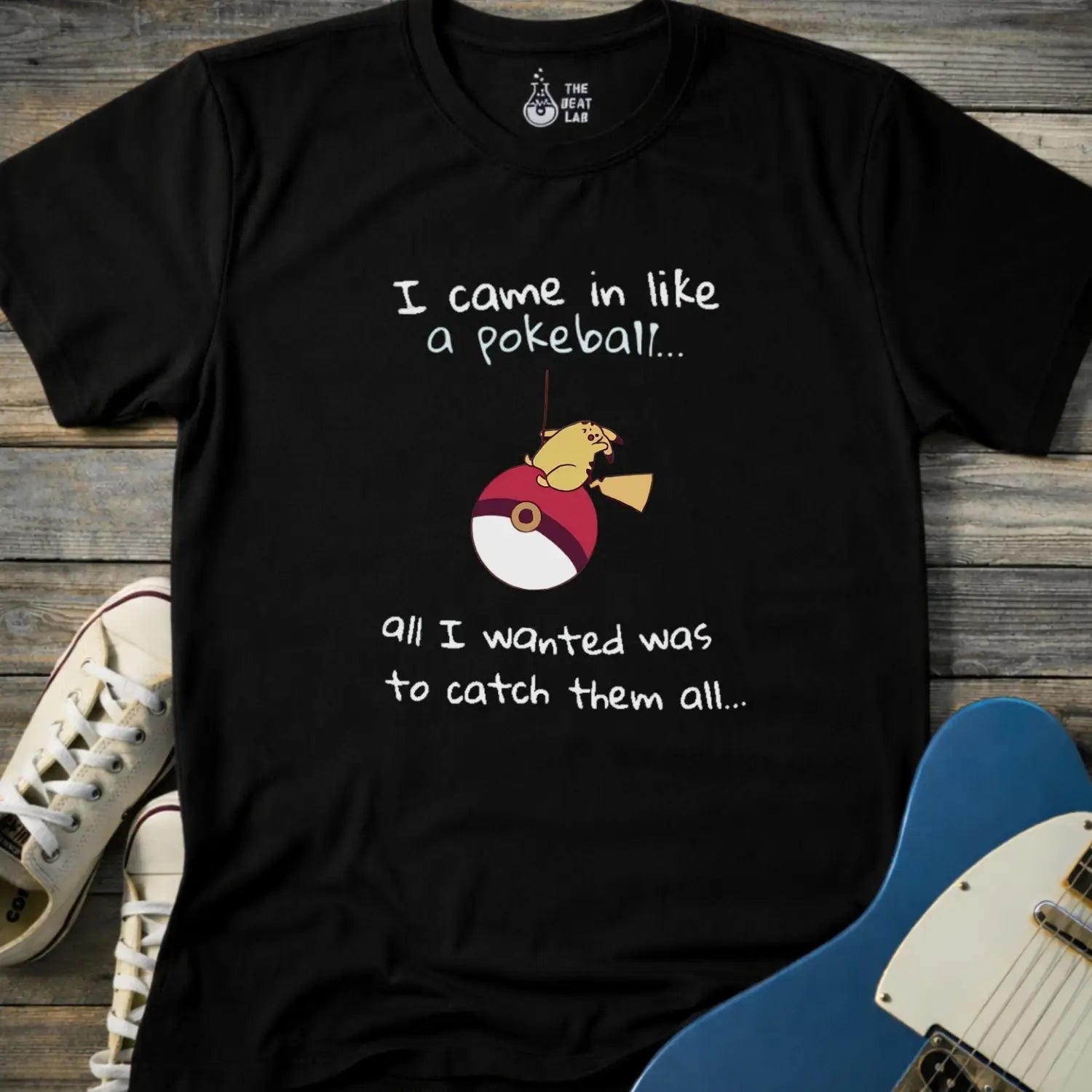 I came in like a Pokeball T-shirt - Black / S - T-Shirt