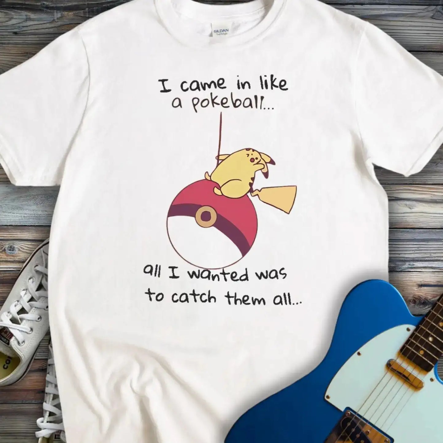 I came in like a Pokeball T-shirt White