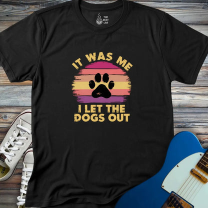 I Let The Dogs Out (II) T-shirt - Black / S - T-Shirt