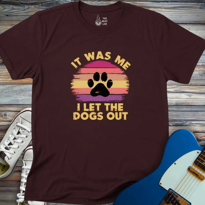 I Let The Dogs Out (II) T-shirt - Dark Chocolate / S - T-Shirt