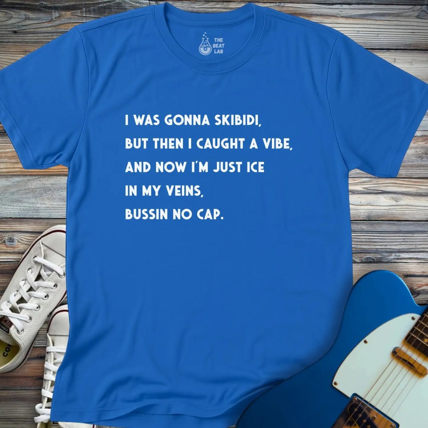 I Was Gonna Skibidi T-shirt - Royal / S - T-Shirt