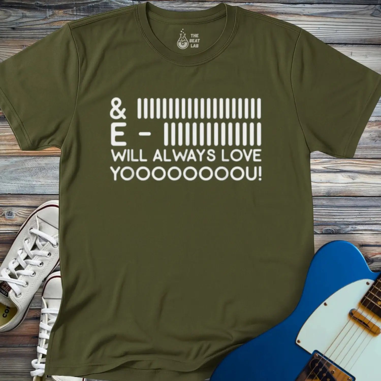 I Will Always Love You T-shirt - Military Green / S - T-Shirt