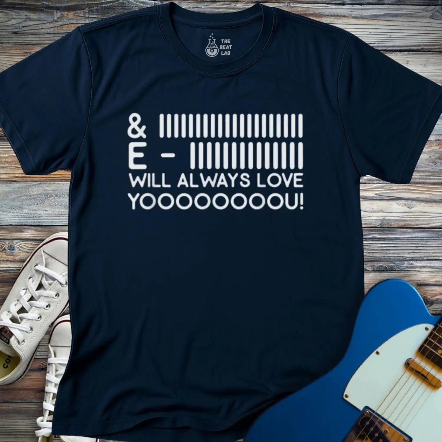 I Will Always Love You T-shirt - Navy / S - T-Shirt