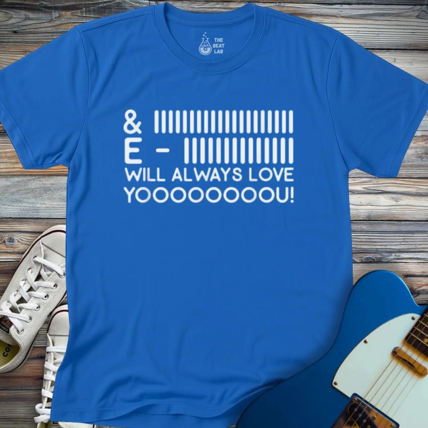 I Will Always Love You T-shirt - Royal / S - T-Shirt