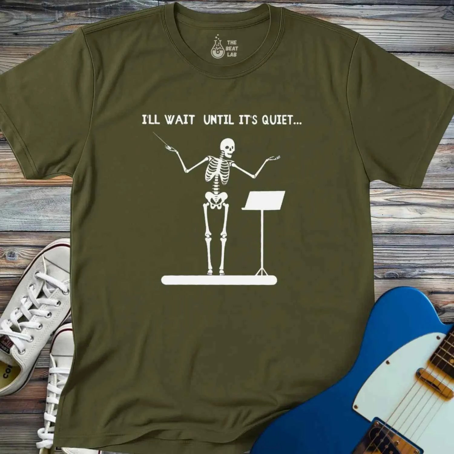 I’ll Wait Until It’s Quiet  T-shirt