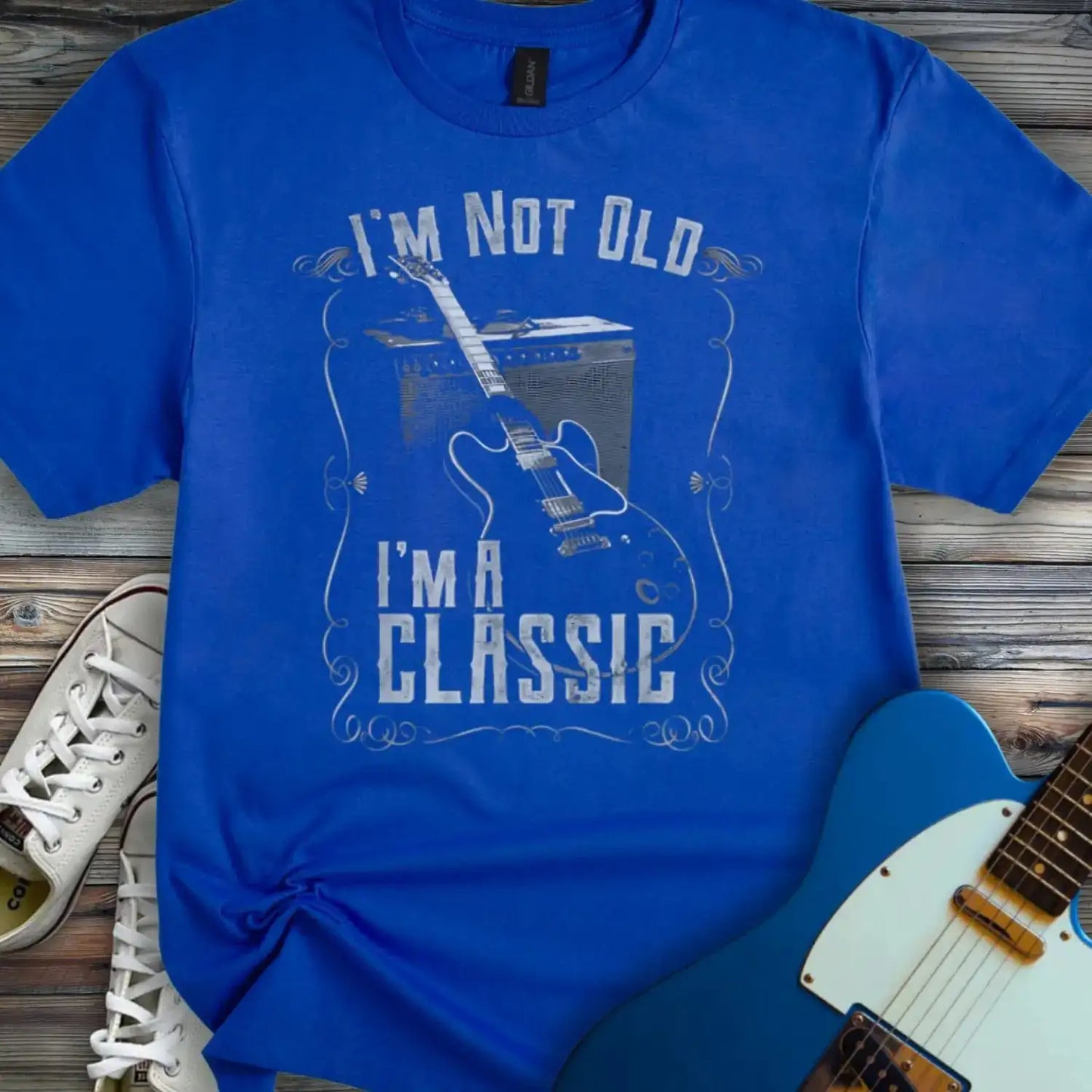 I'm not old I'm a classic T-shirt Royal