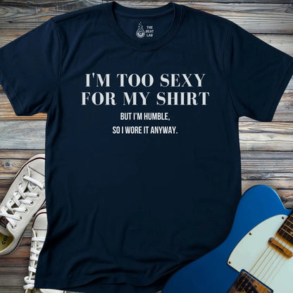 I’m too sexy for my shirt T-shirt - Navy / S - T-Shirt