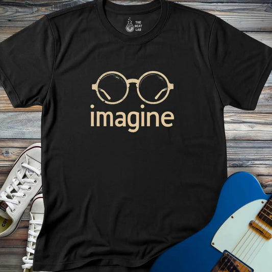 Imagine (II) T-shirt - Black / S - T-Shirt