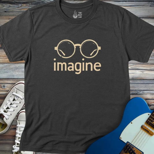 Imagine (II) T-shirt - Dark Heather Grey / S - T-Shirt