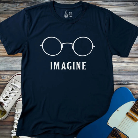 Imagine T-shirt - Navy / S - T-Shirt
