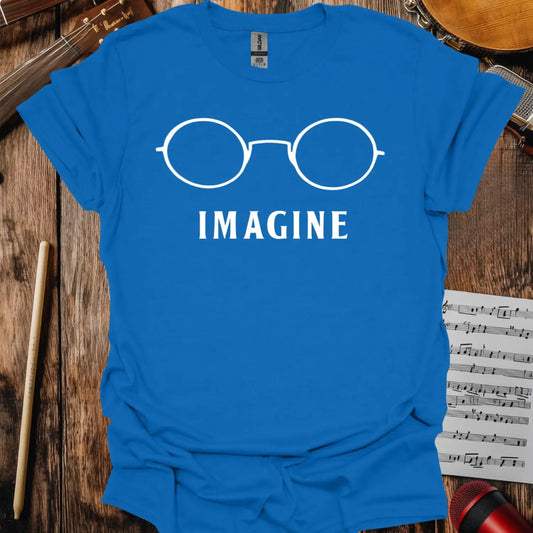 Imagine T-shirt - S / Royal - T-Shirt