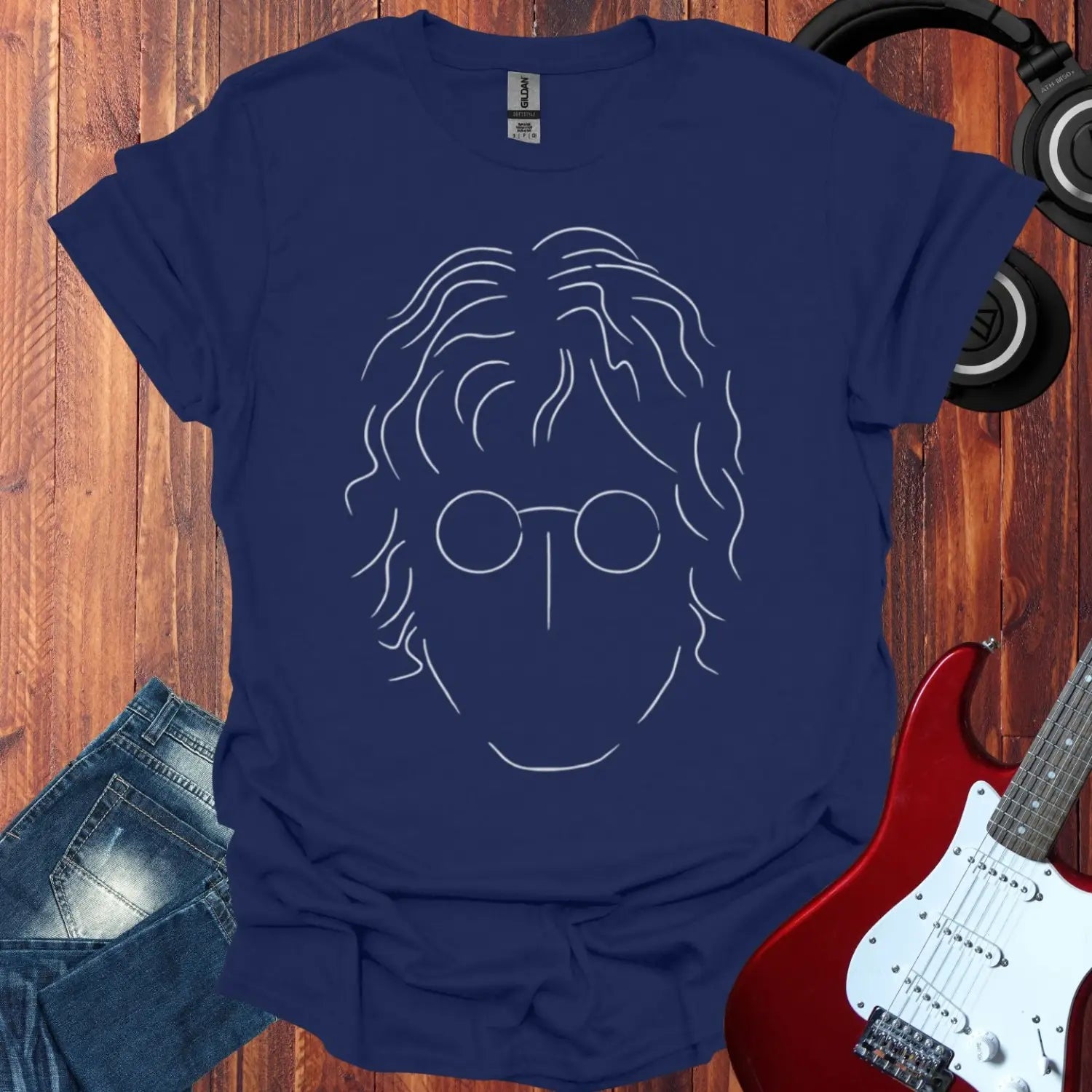 John Lennon T-shirt Navy