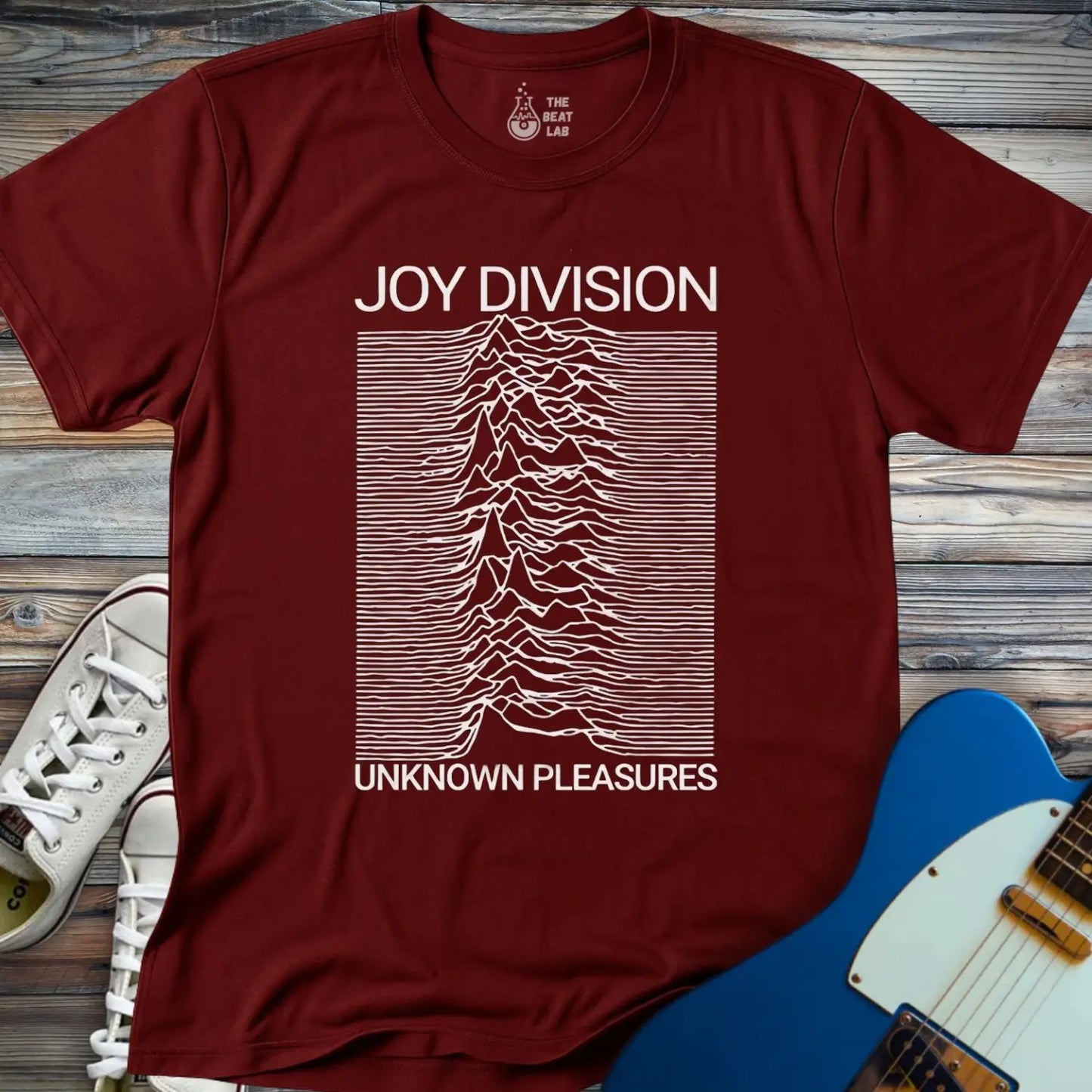 Joy Division T-shirt - Maroon / S - T-Shirt