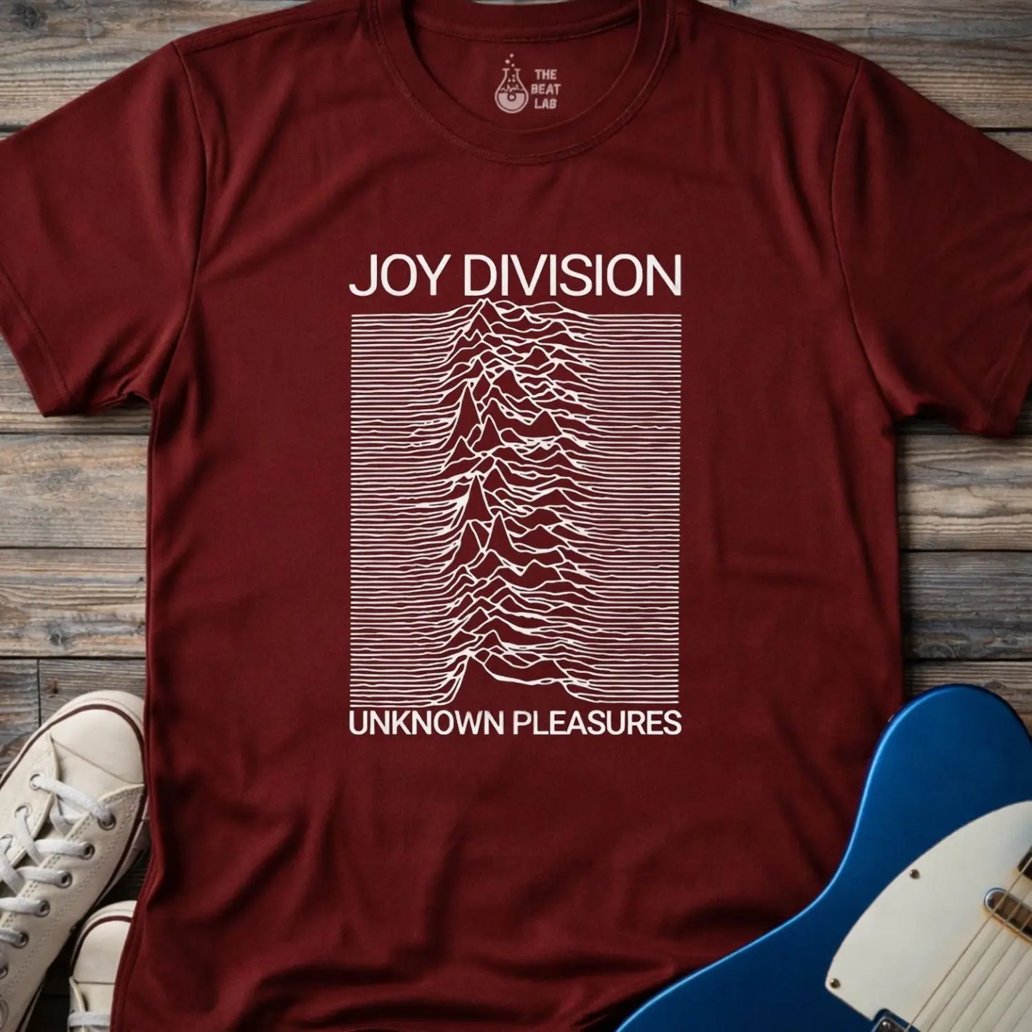 Joy Division T-shirt - Maroon / S - T-Shirt