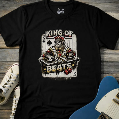 King of Beats T-shirt - Black / S - T-Shirt