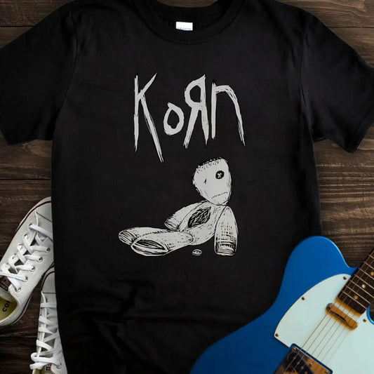 Korn (I) T-shirt Black
