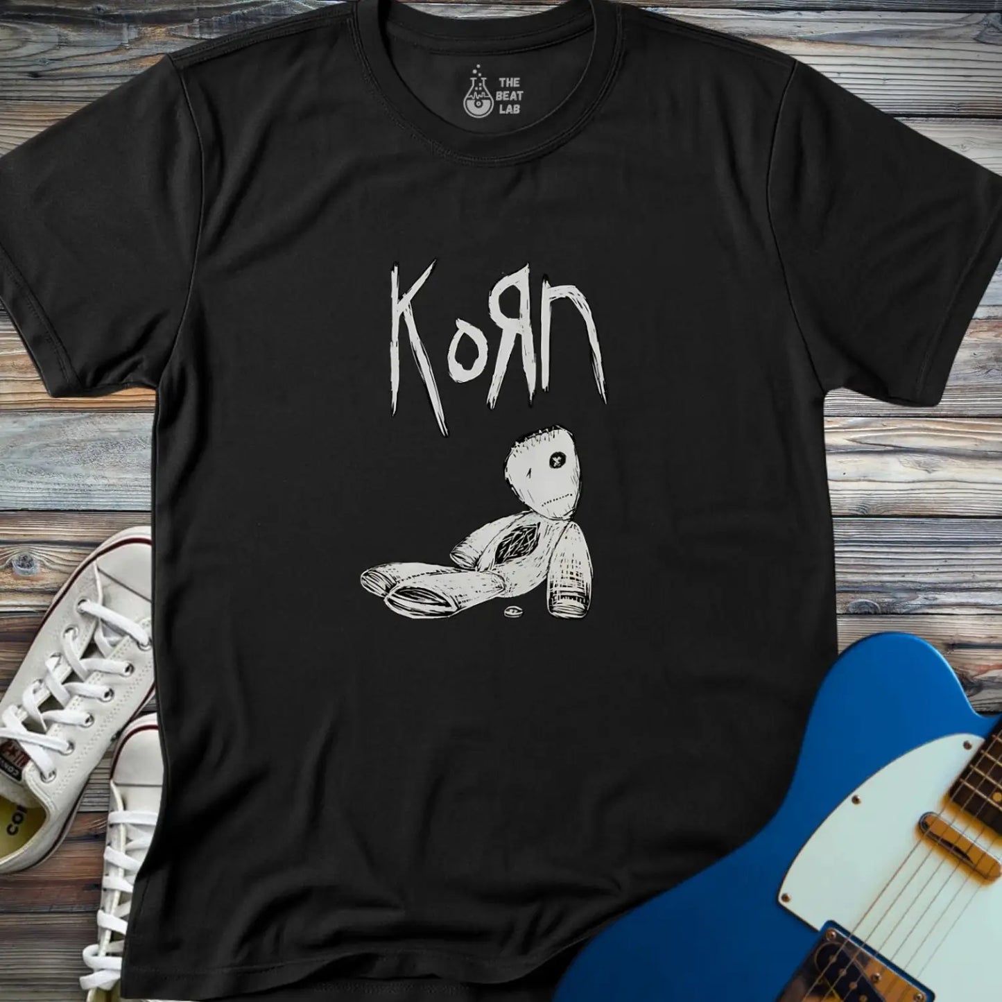 Korn (I) T-shirt - Black / S - T-Shirt