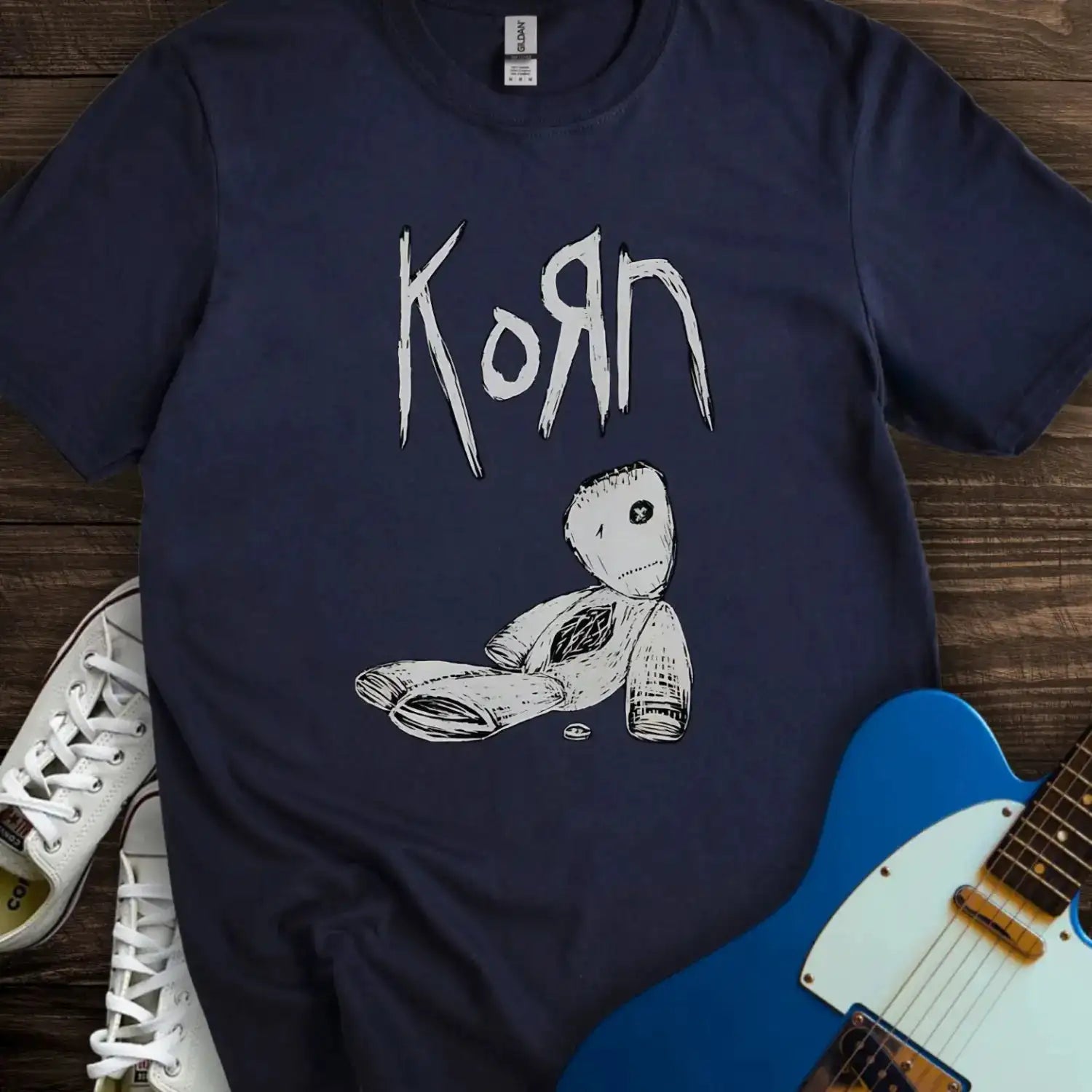 Korn (I) T-shirt Navy