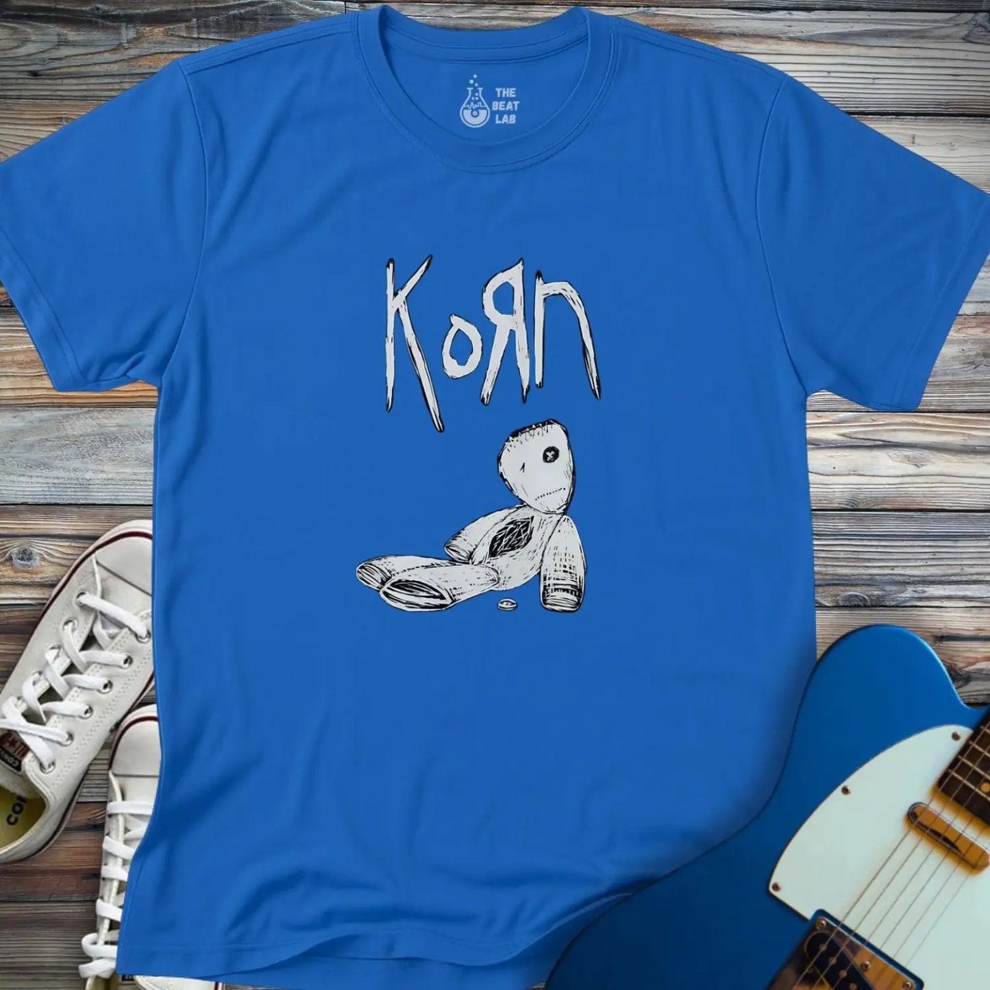 Korn (I) T-shirt - Royal / S - T-Shirt