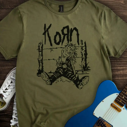 Korn (II) T-shirt Military Green