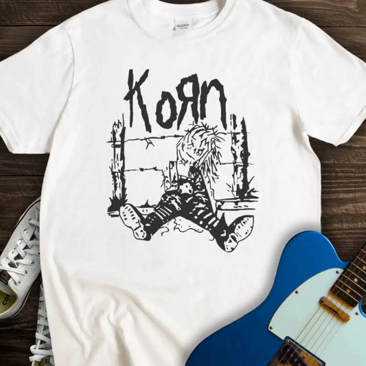 Korn (II) T-shirt White