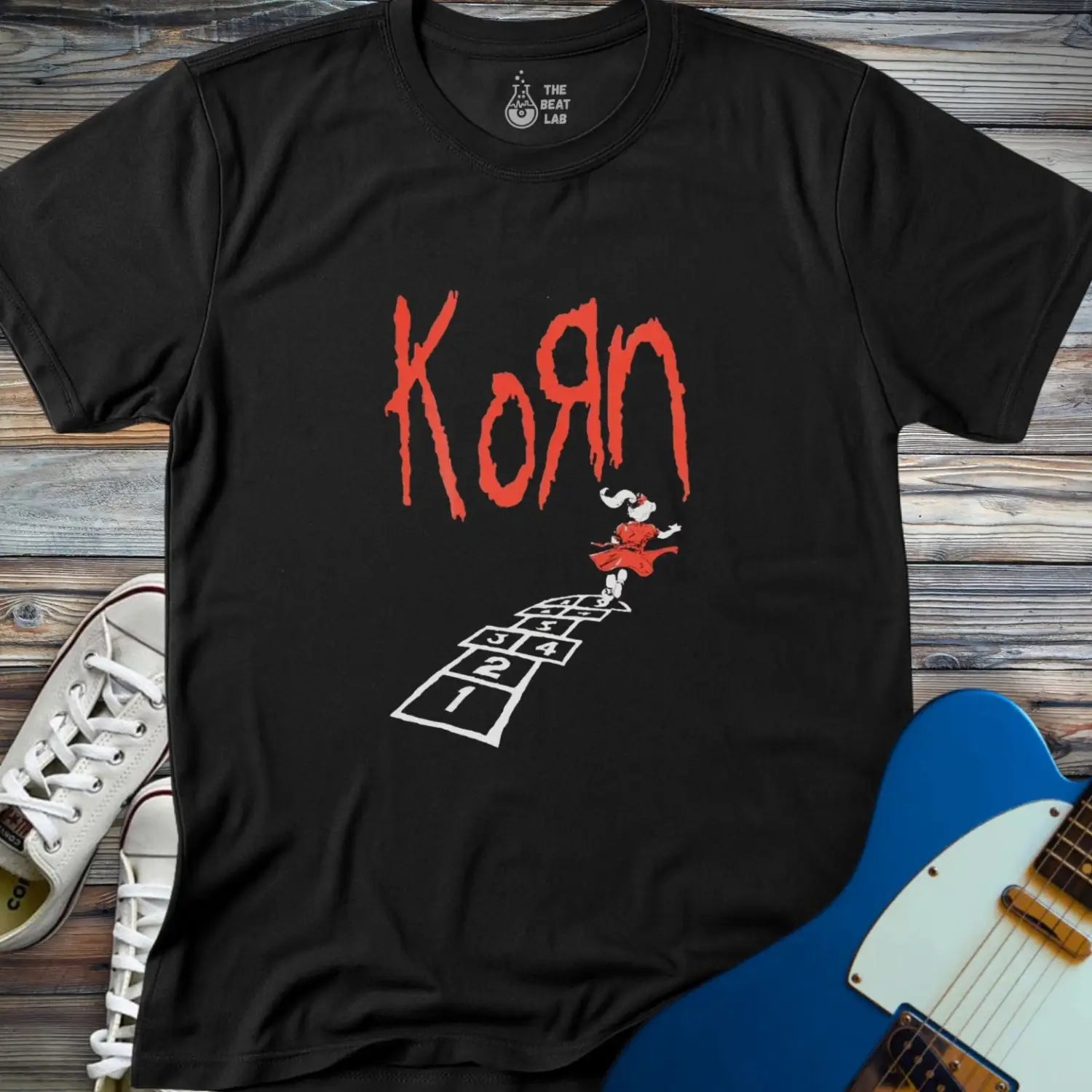 Korn (III) T-shirt - Black / S - T-Shirt