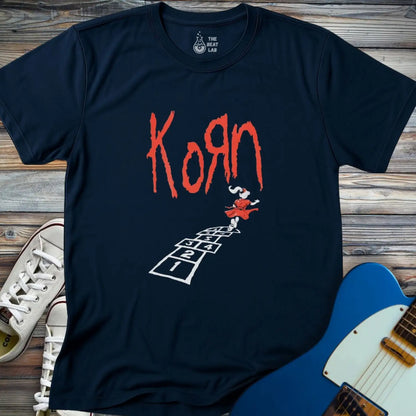 Korn (III) T-shirt - Navy / S - T-Shirt