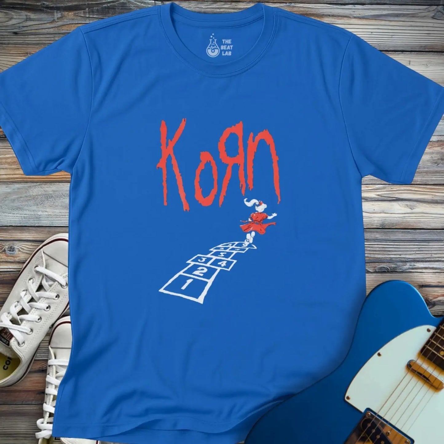 Korn (III) T-shirt - Royal / S - T-Shirt