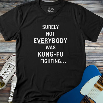 Kung Fu T-shirt - Black / S - T-Shirt