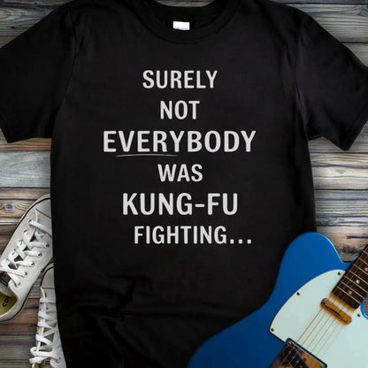 Kung Fu T-shirt Black