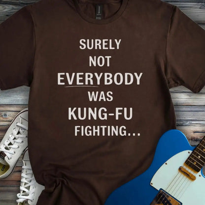 Kung Fu T-shirt Dark Chocolate