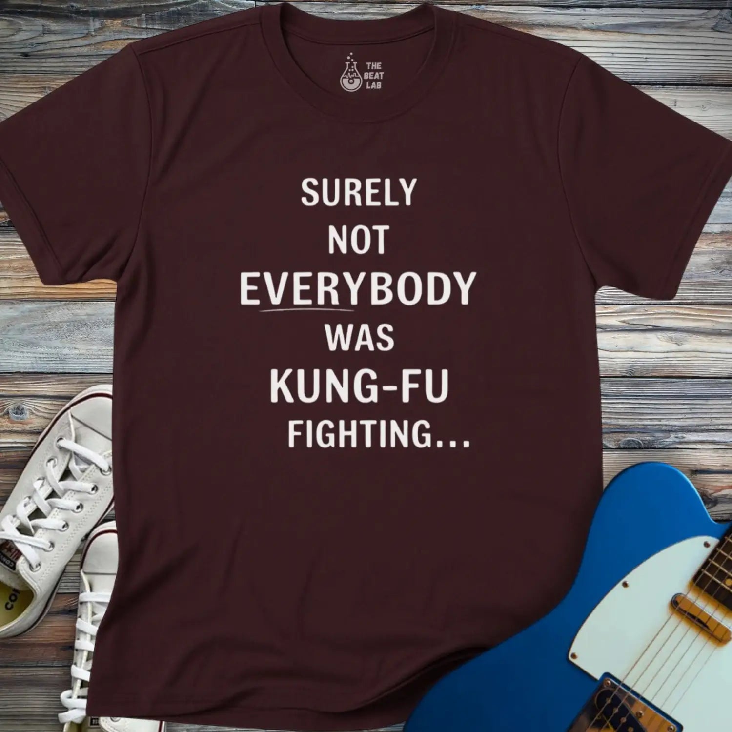 Kung Fu T-shirt - Dark Chocolate / S - T-Shirt